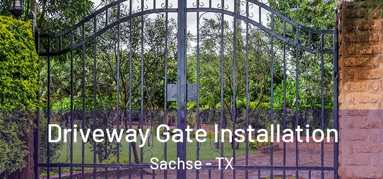  Driveway Gate Installation Sachse - TX