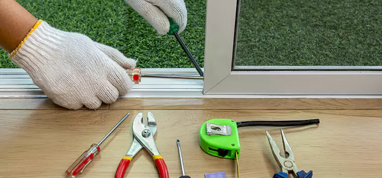 Sliding Door Track Replacement in Sachse, TX